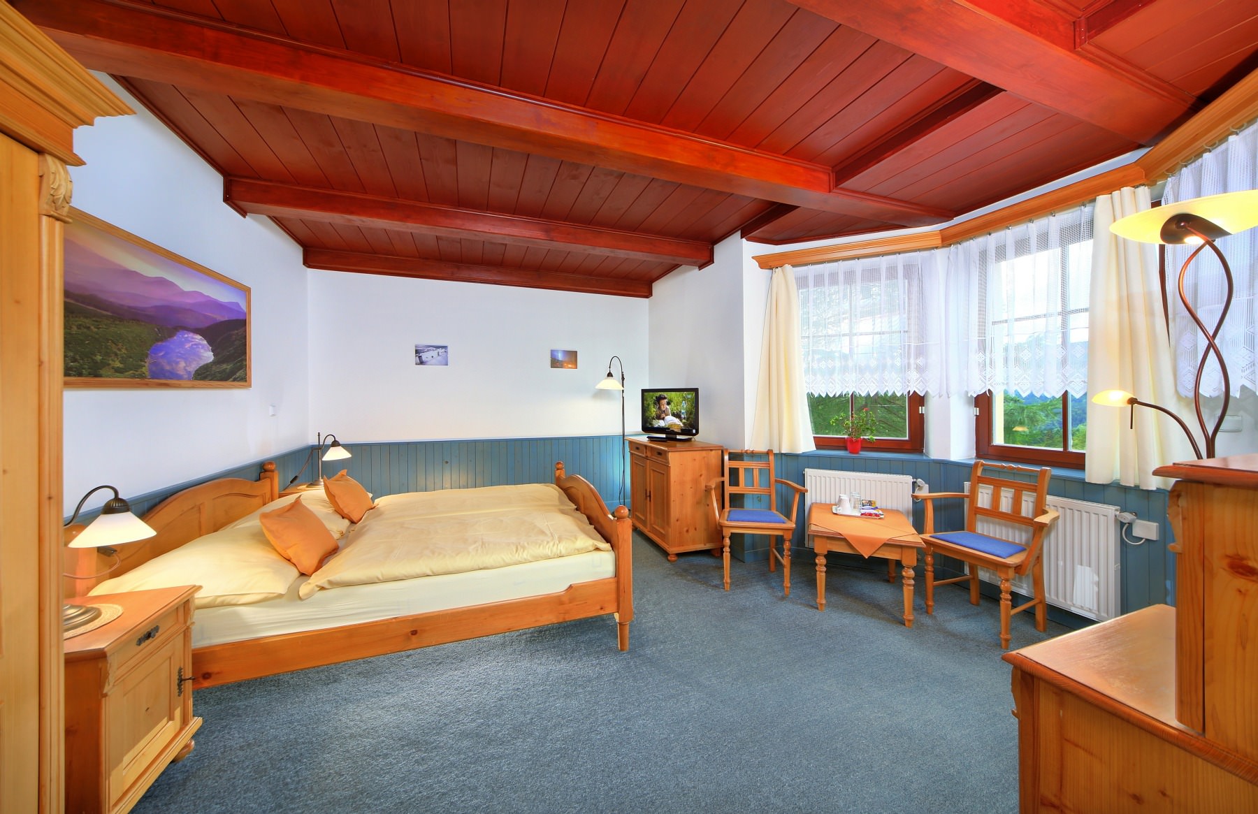 Dvojlůžkový pokoj Dvojlůžkový pokoj