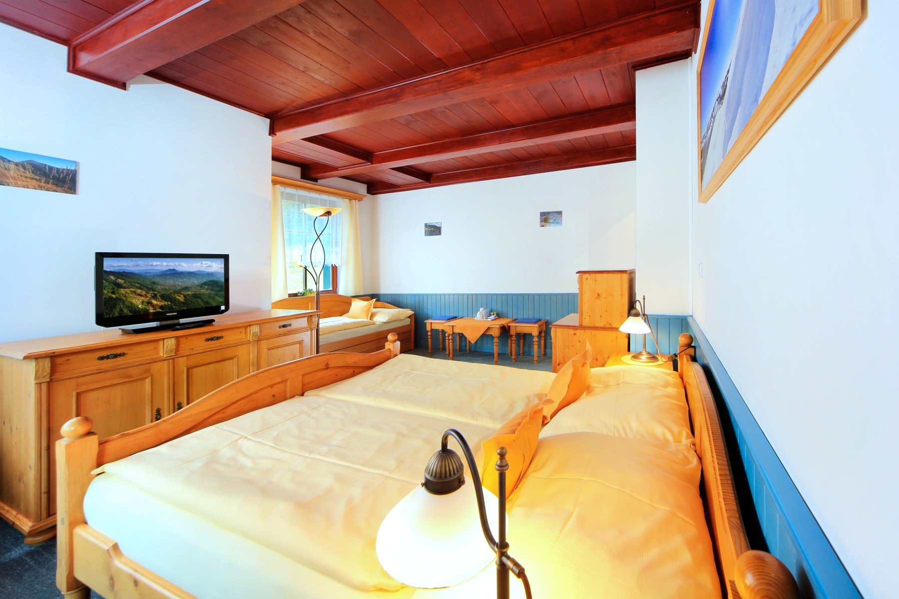 Trojlůžkový pokoj Trojlůžkový pokoj